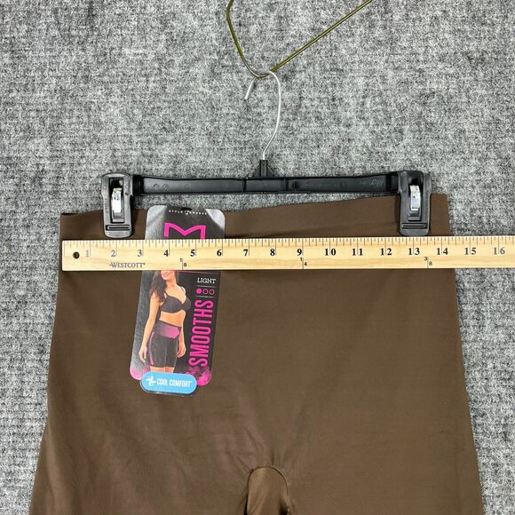 Maidenform Shaper Womens XXL Brown Thigh Slimmer Panty Tummy Control High‎ Waist - Picture 7 of 12